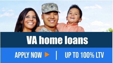 UP TO 100% LTV apply now  VA home loans